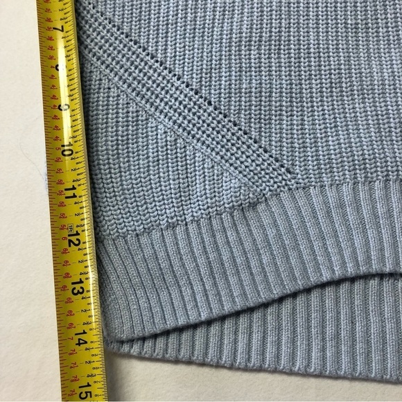Hollister Light Blue Knit Crewneck Pullover Sweater Loose Fit Size Small - Picture 8 of 9